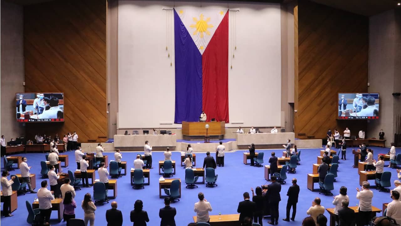 The Philippine Congress building where the Roll-Over Data Act is being discussed.