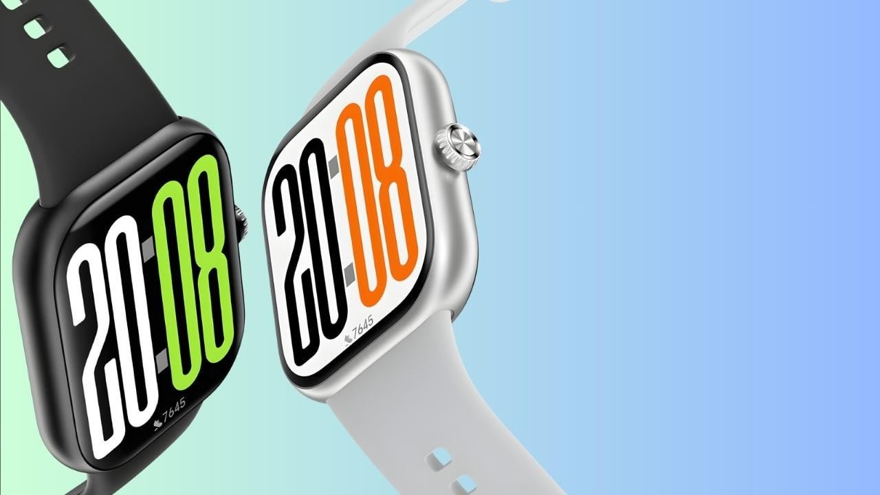 A close-up shot of the HONOR Watch X5 showcasing its sleek design and curved-edge glass.