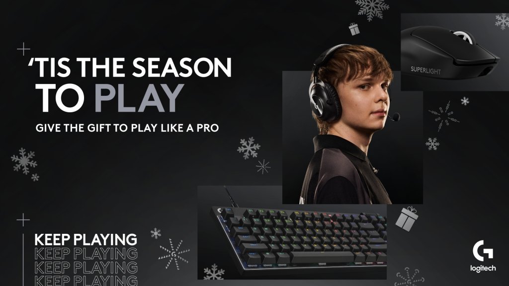 Logitech G 2025 Holiday Lineup featuring various gaming peripherals