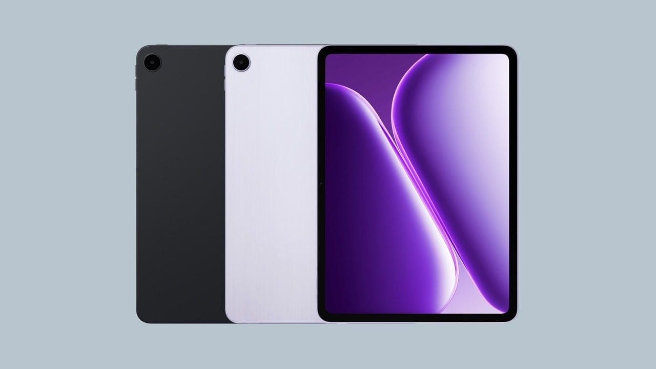 A promotional image of the OnePlus Pad Go 2 showcasing its sleek design.